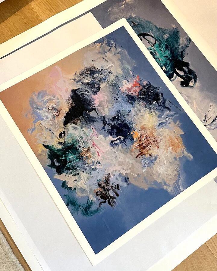 KUNSTTRYKK Nocturne No. 8 (The Mediterranean Sea 2)